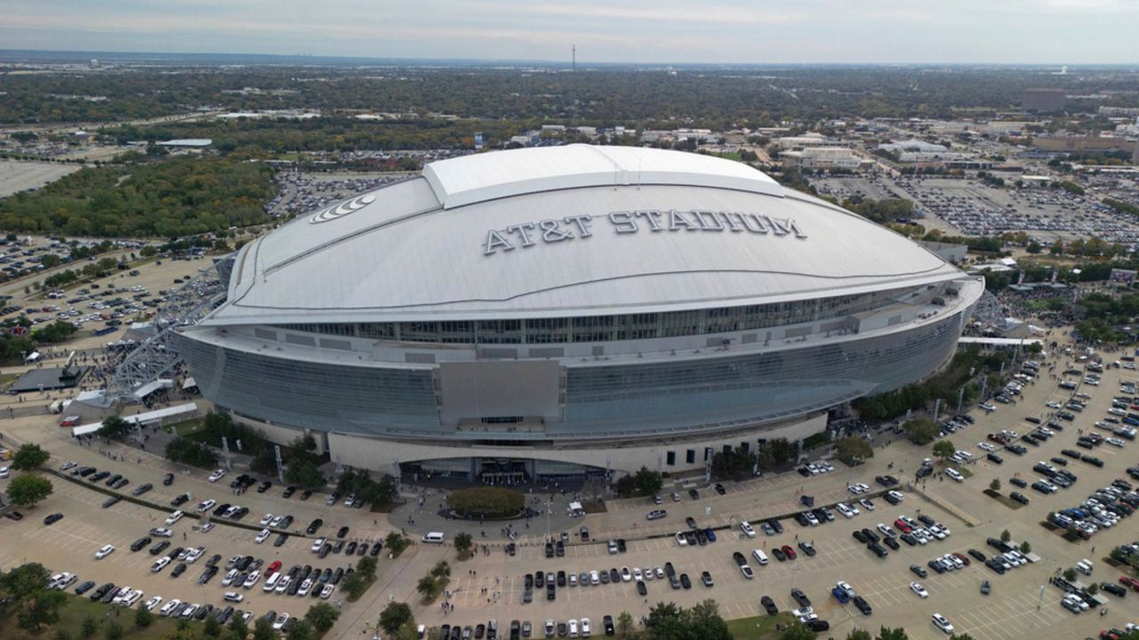AT&T Stadium near Dallas