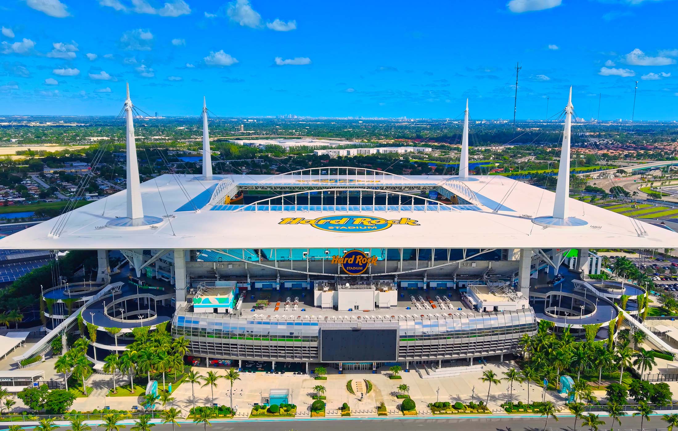 Hard Rock Stadium in Miami