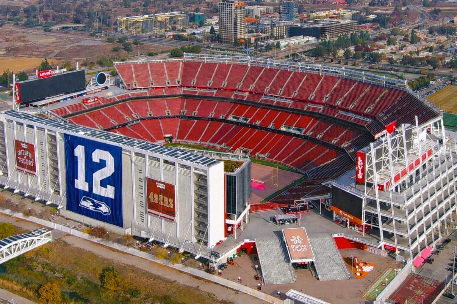 Levi's Stadium in the San Francisco Bay Area