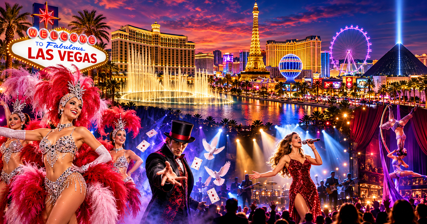 Find tickets to Las Vegas shows